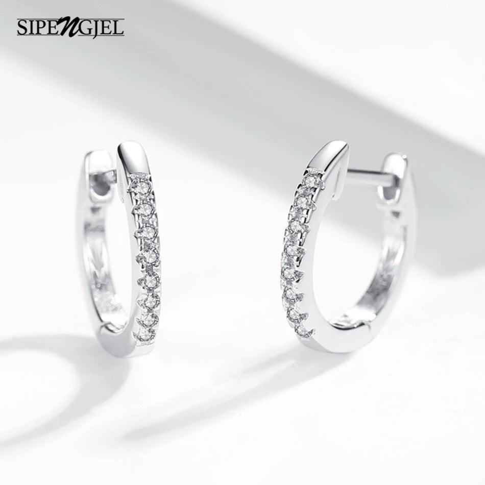 Fashion Geometric Circle Round Hoop Earrings