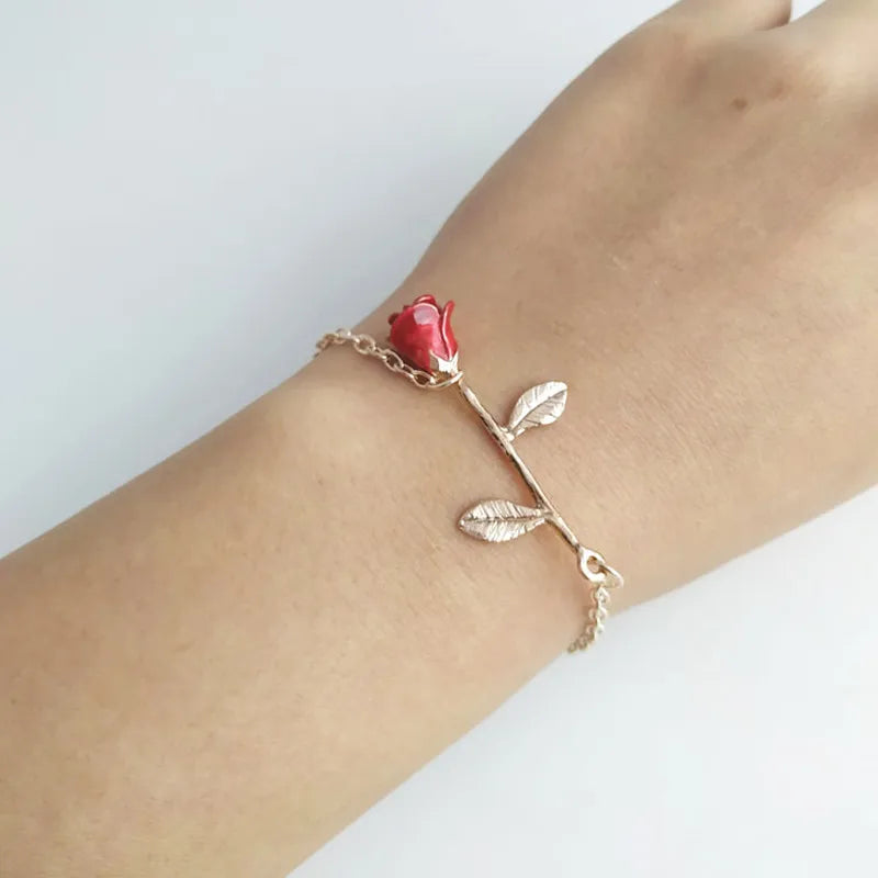 Souvenirs Bracelet Red Rose