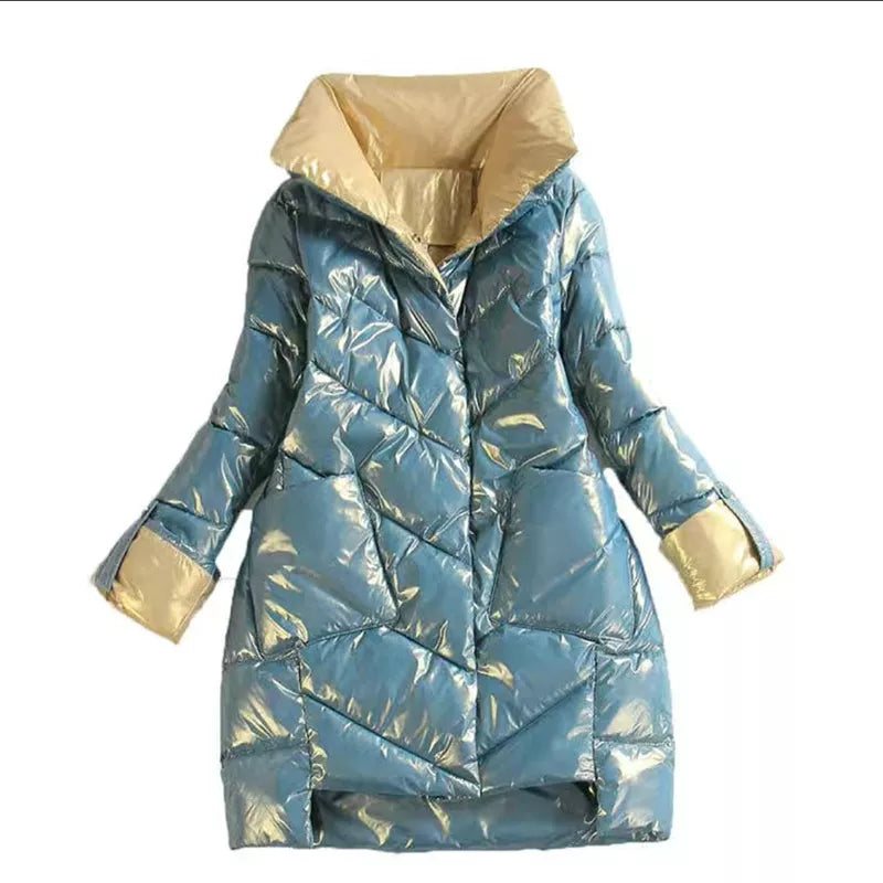 Winter Stand-Collar Coat Warm For Women