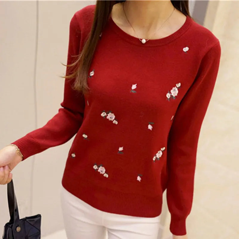 Winter Women Sweater And Pullover Tricot Jersey Jumper