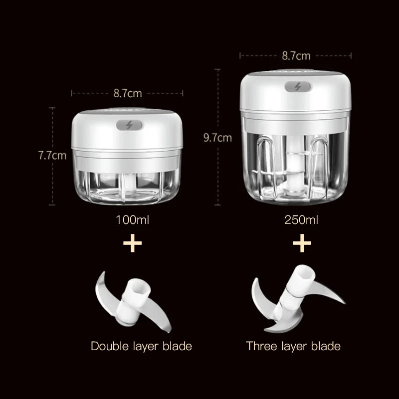 Wireless Electric Mini Food Chopper