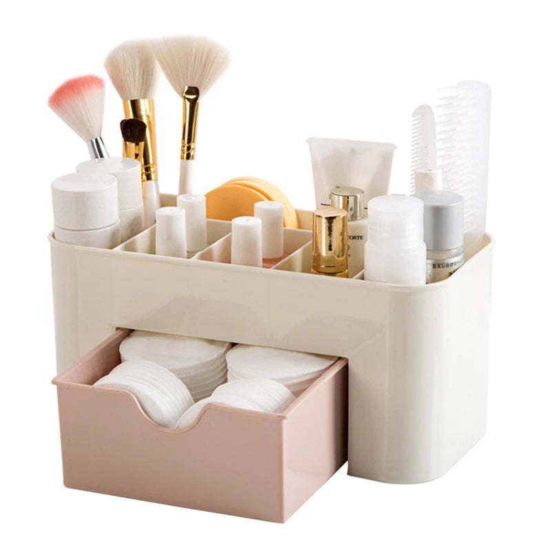 Desktop Makeup Organizer Drawers