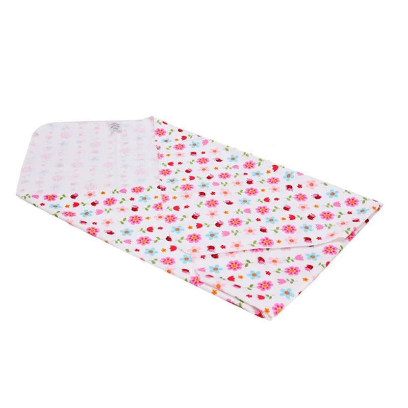 100%cotton flannel receiving baby blanket