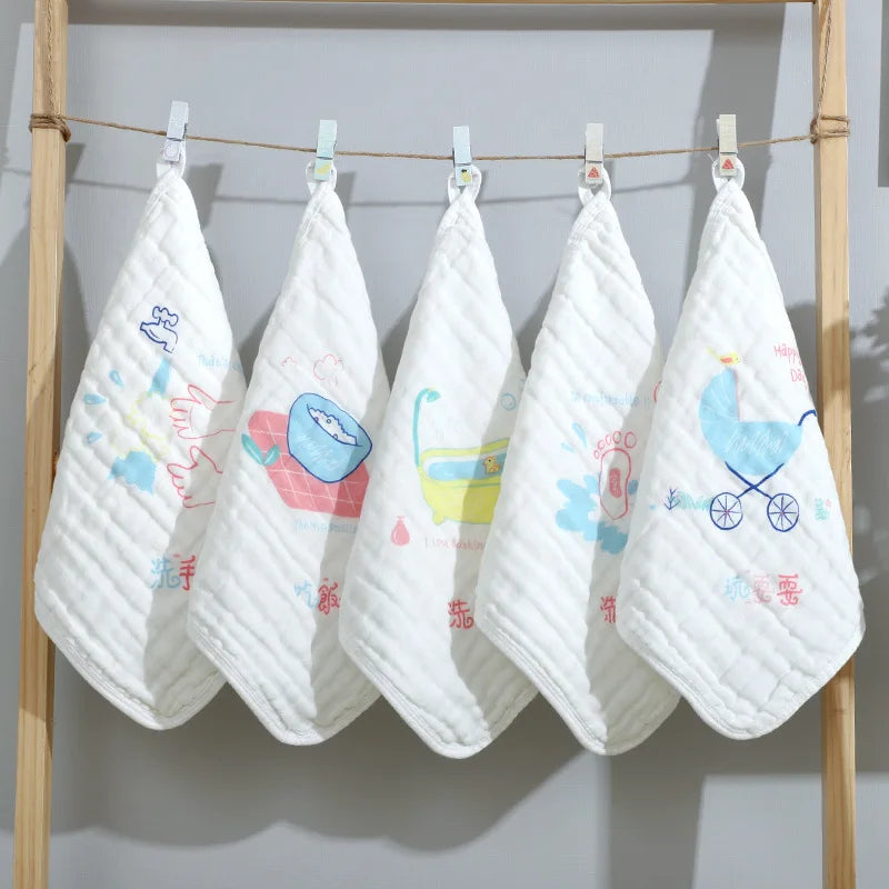 6-Layer Muslim Baby Towels