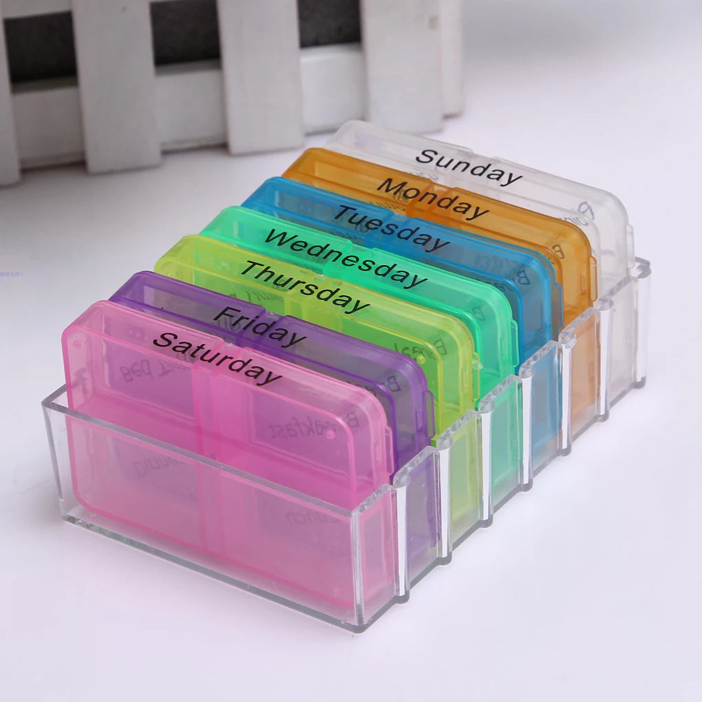 Medicine Organiser Storage Box