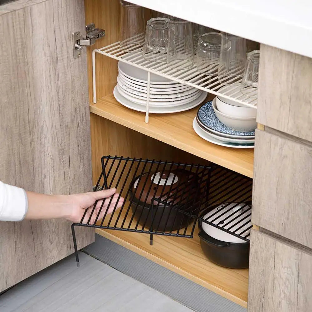 Adjustable Racks for Bathroom and Kitchen