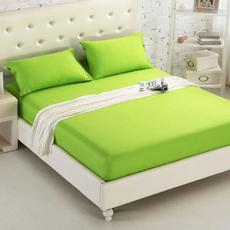 Solid Color Mattress Covers-Queen Size 160x200CM