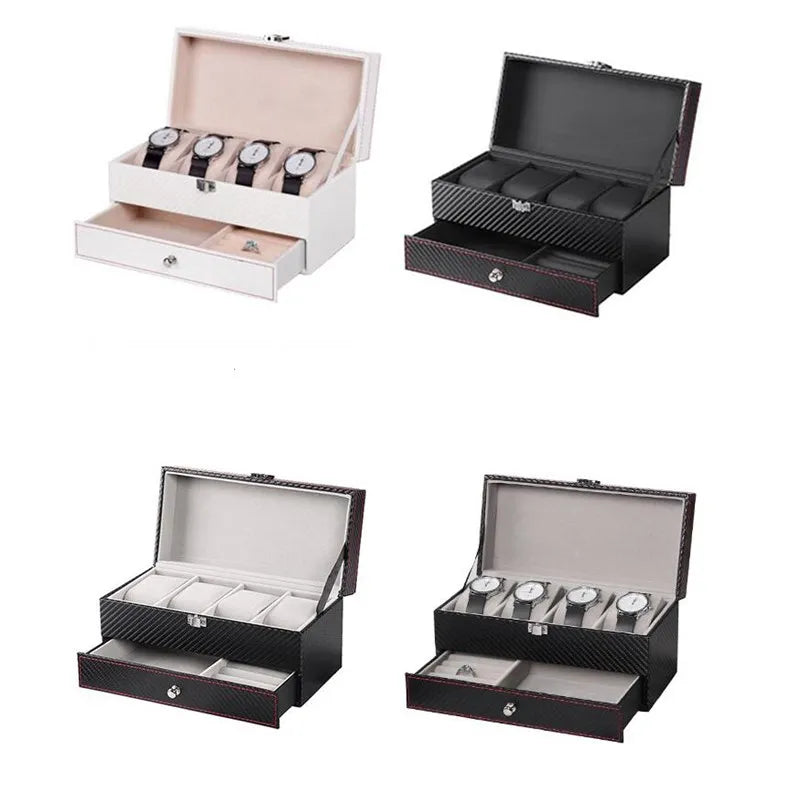 Double Layer Watch Case Organizer