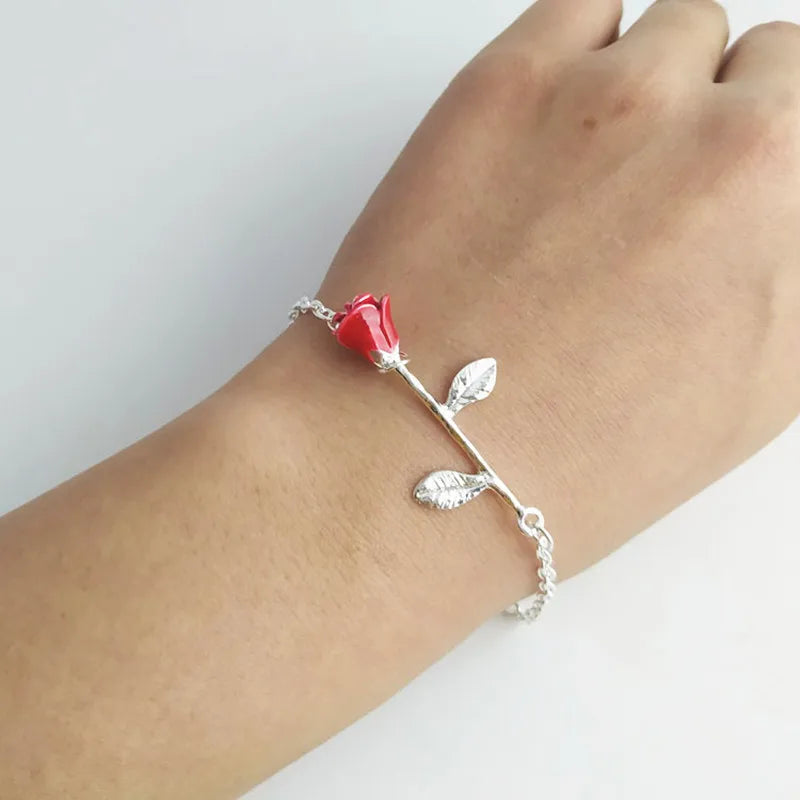 Souvenirs Bracelet Red Rose