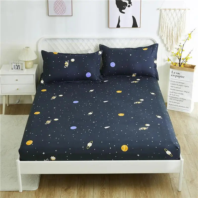 Night Sky Bed Sheets With Elastic