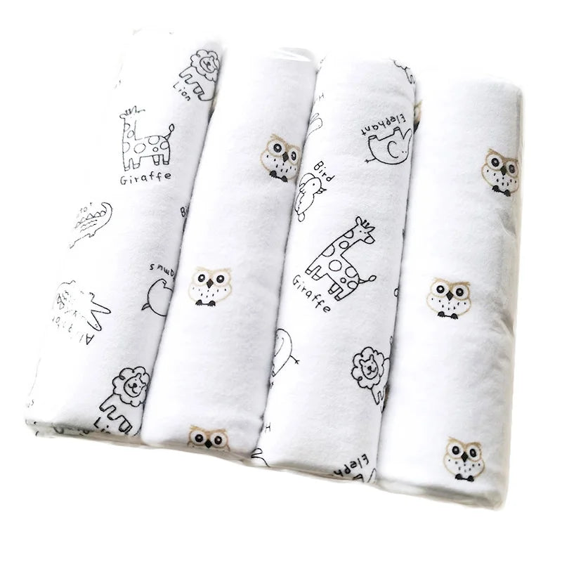 100% Cotton Baby Receiving Blankets