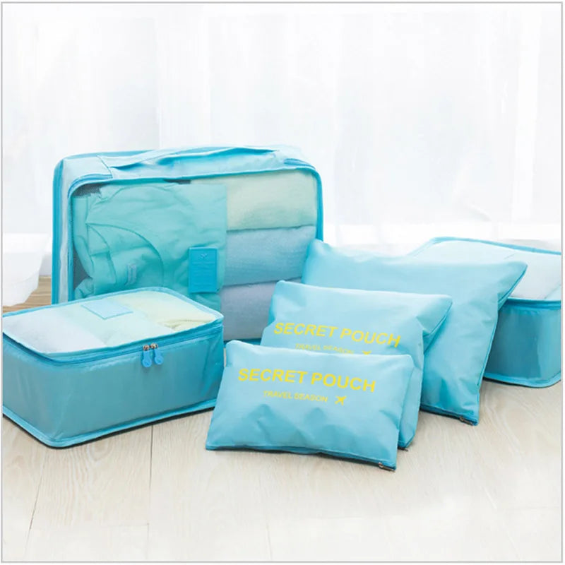 Portable Luggage Organizer Travel Clothes Storage Bags