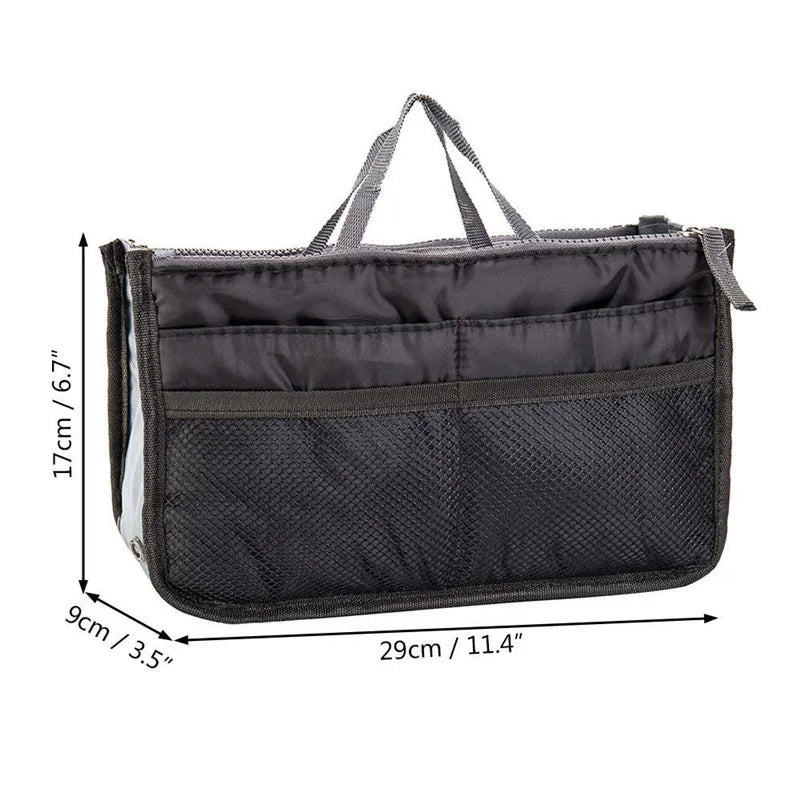 Women Foldable Organizer Handbag Travel Bag