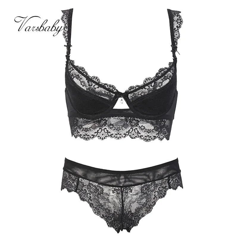 Lingerie Lace Padded Women Bra Underwear Sets