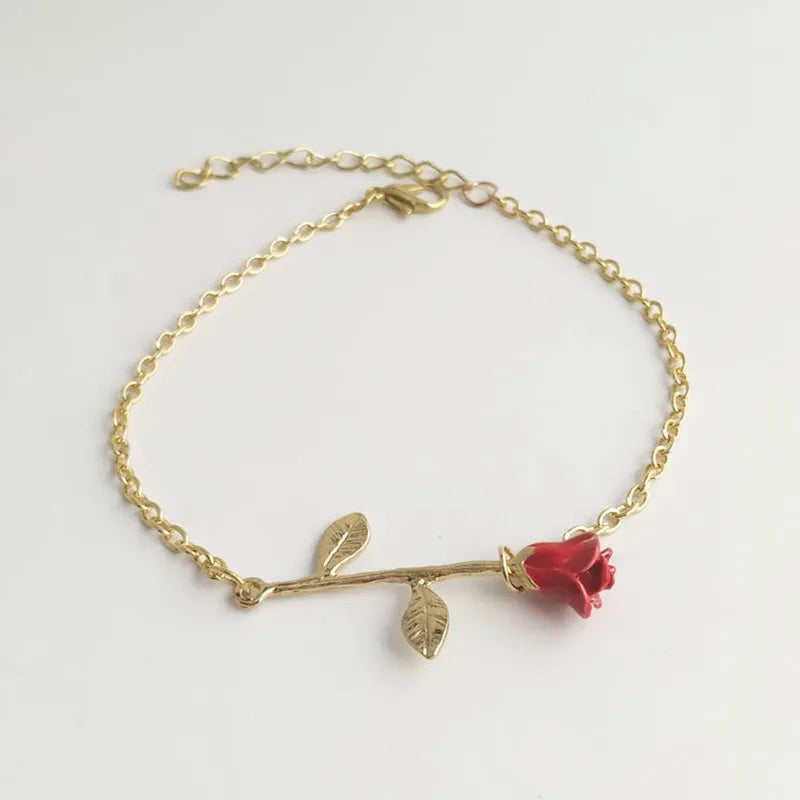 Souvenirs Bracelet Red Rose