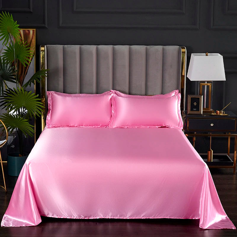 Flat Sheet Solid Color Bedsheet