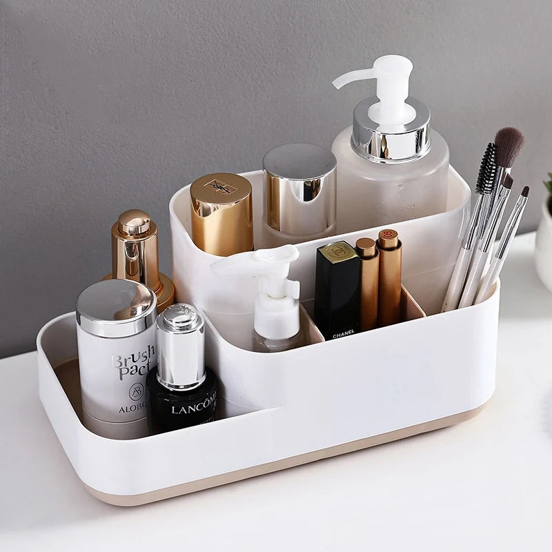 Plastic Makeup Organizer Bathroom Storage Box