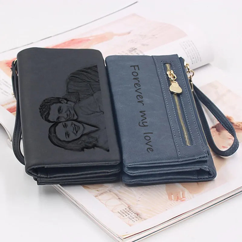 Picture Wallet High Capacity For Women