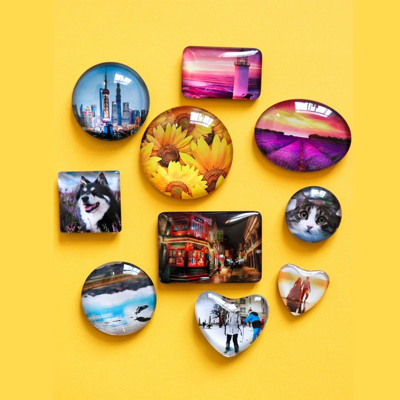 DIY Photo Custom fridge magnet