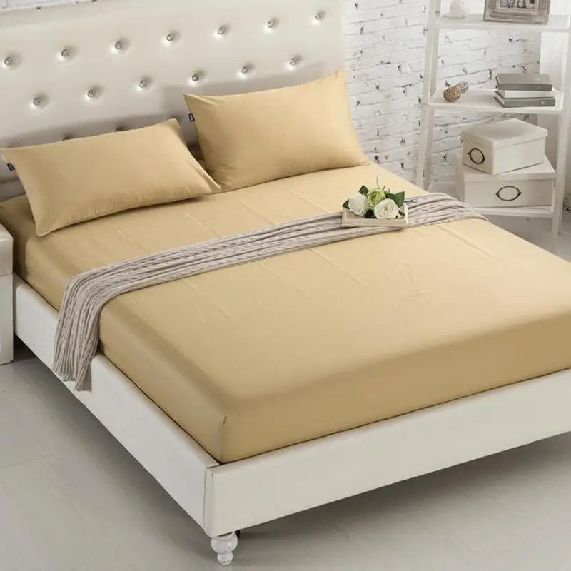 Solid Color Mattress Covers-Queen Size 160x200CM