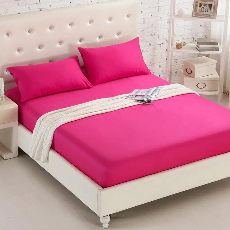 Solid Color Mattress Covers-Queen Size 160x200CM