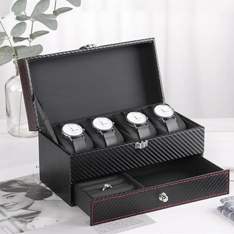 Double Layer Watch Case Organizer