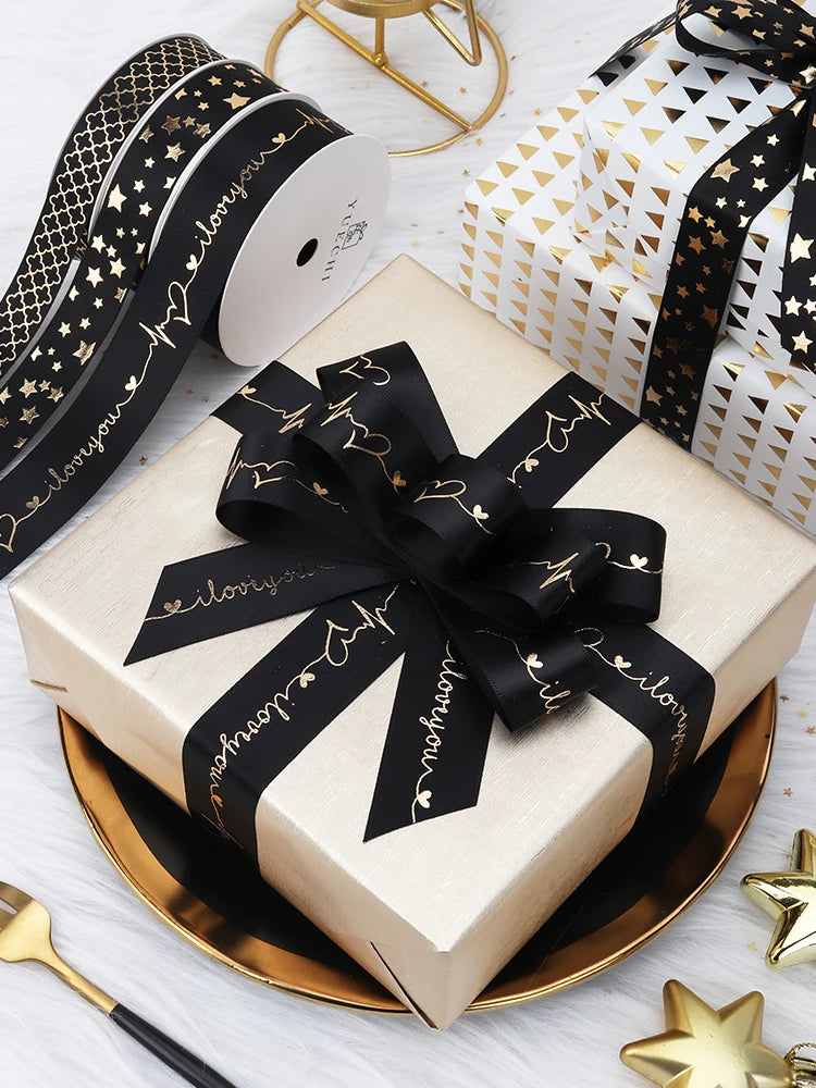 Black Ribbon Lover Gifts Box