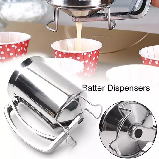 Baking Cream Dispenser with Measuring Spout