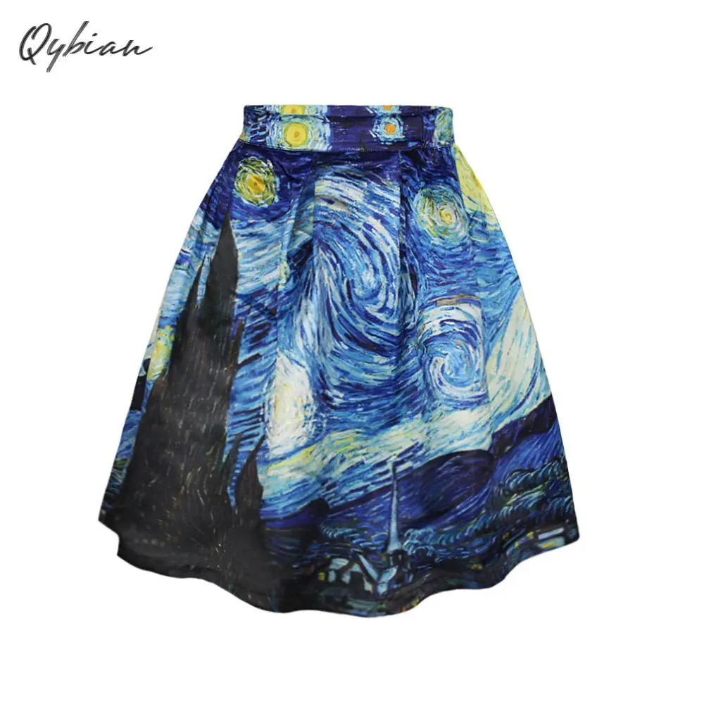 New Vintage High Waist Woman's Christmas  Skirts