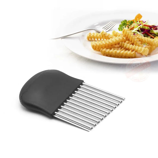 Wavy Crinkle Cutting Tool, Salad Chopping Knife