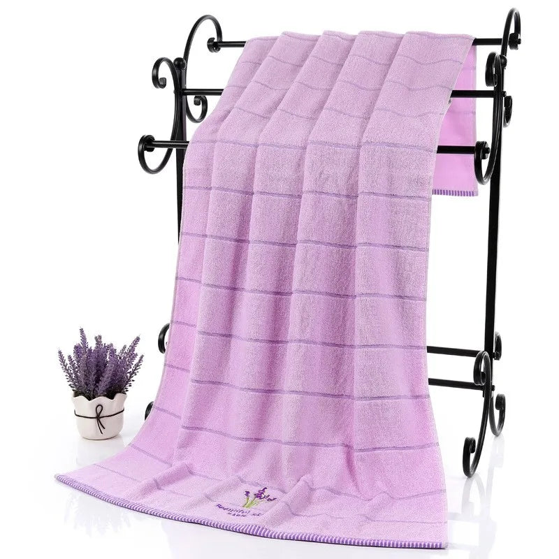 Luxury Lavender Bath Towel Set