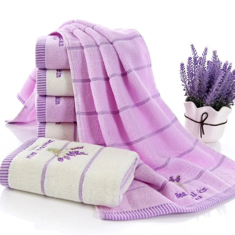 Luxury Lavender Bath Towel Set