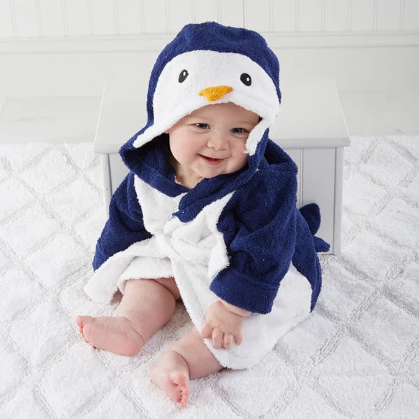 Unicorn puppy Baby bathrobe Pure cotton with hood