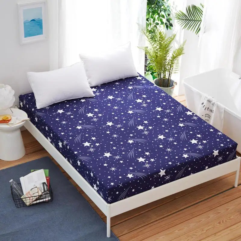 Night Sky Bed Sheets With Elastic