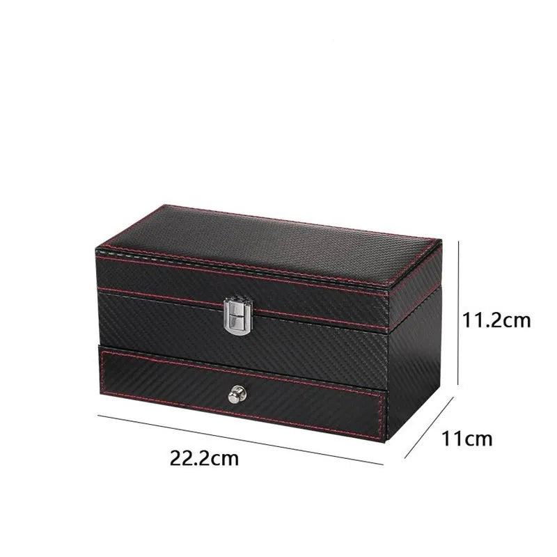 Double Layer Watch Case Organizer