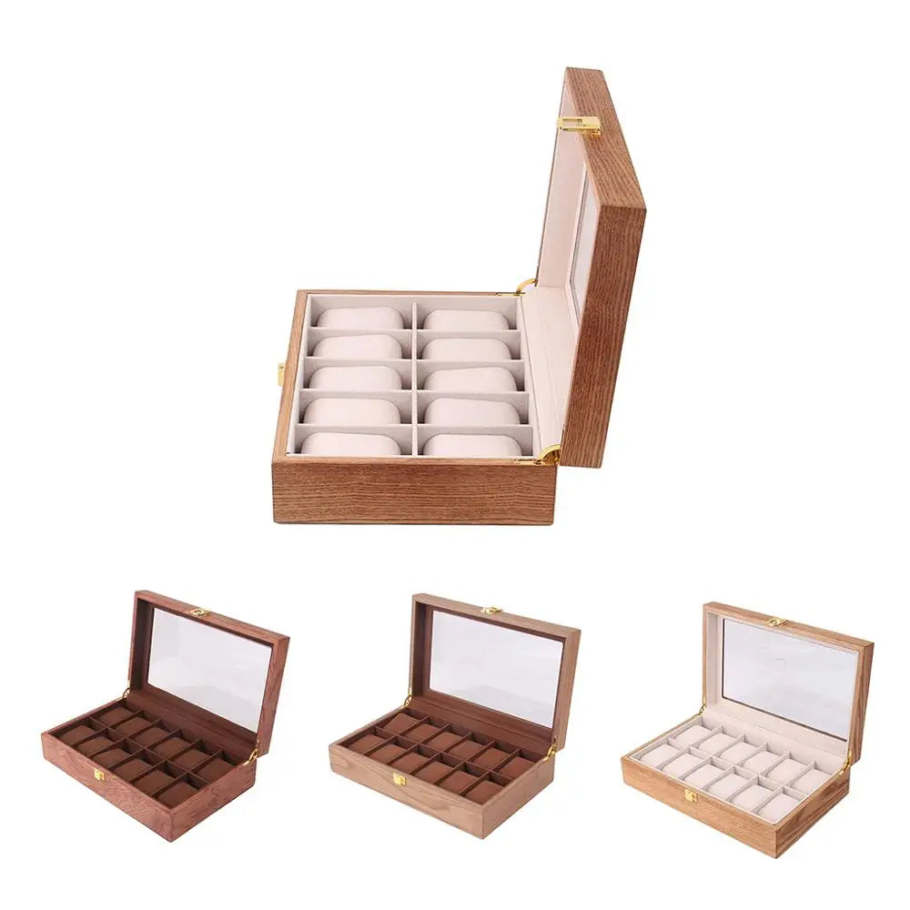 Wooden Portable Jewelry Storage Holder