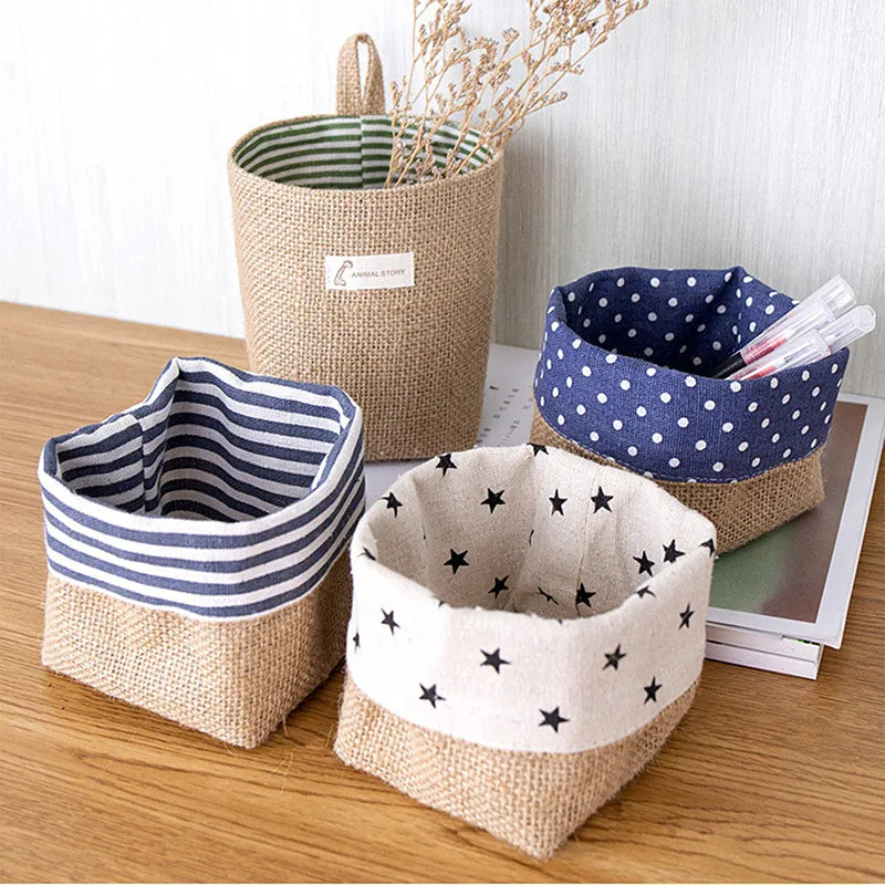 Stripe Hanging Cosmetic Organiser