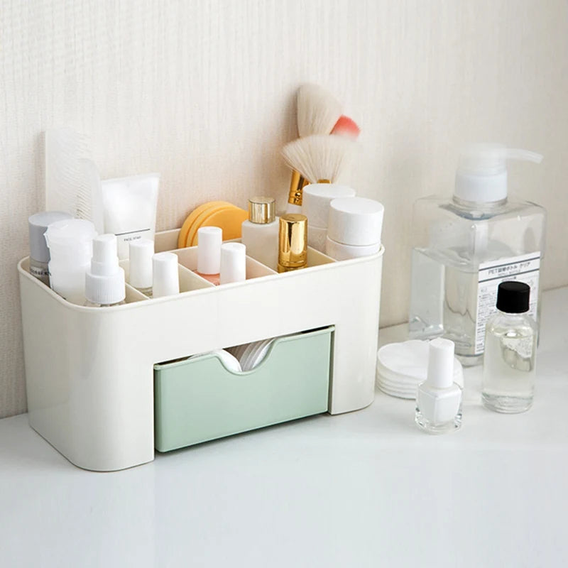 Desktop Makeup Organizer Drawers