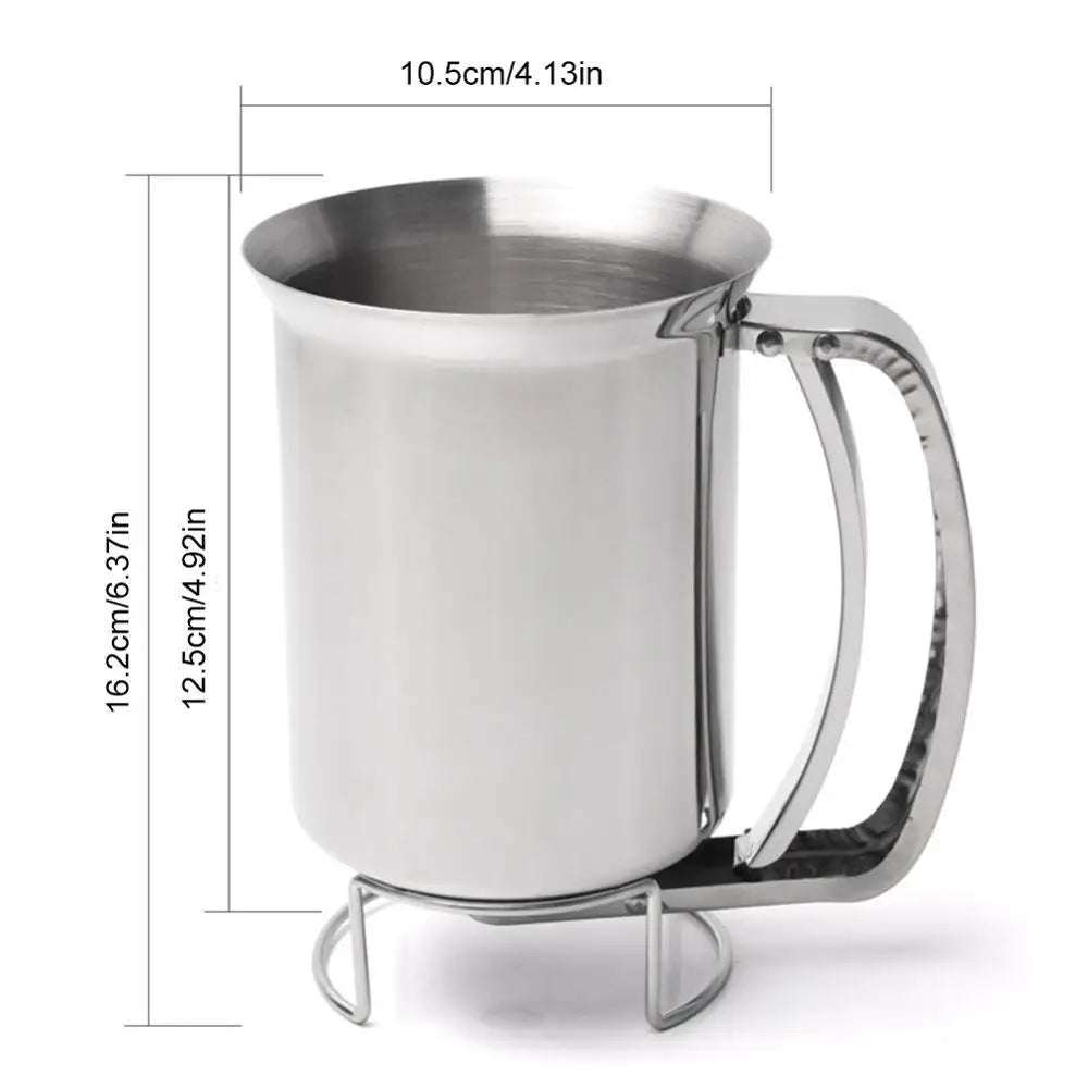 Baking Cream Dispenser with Measuring Spout