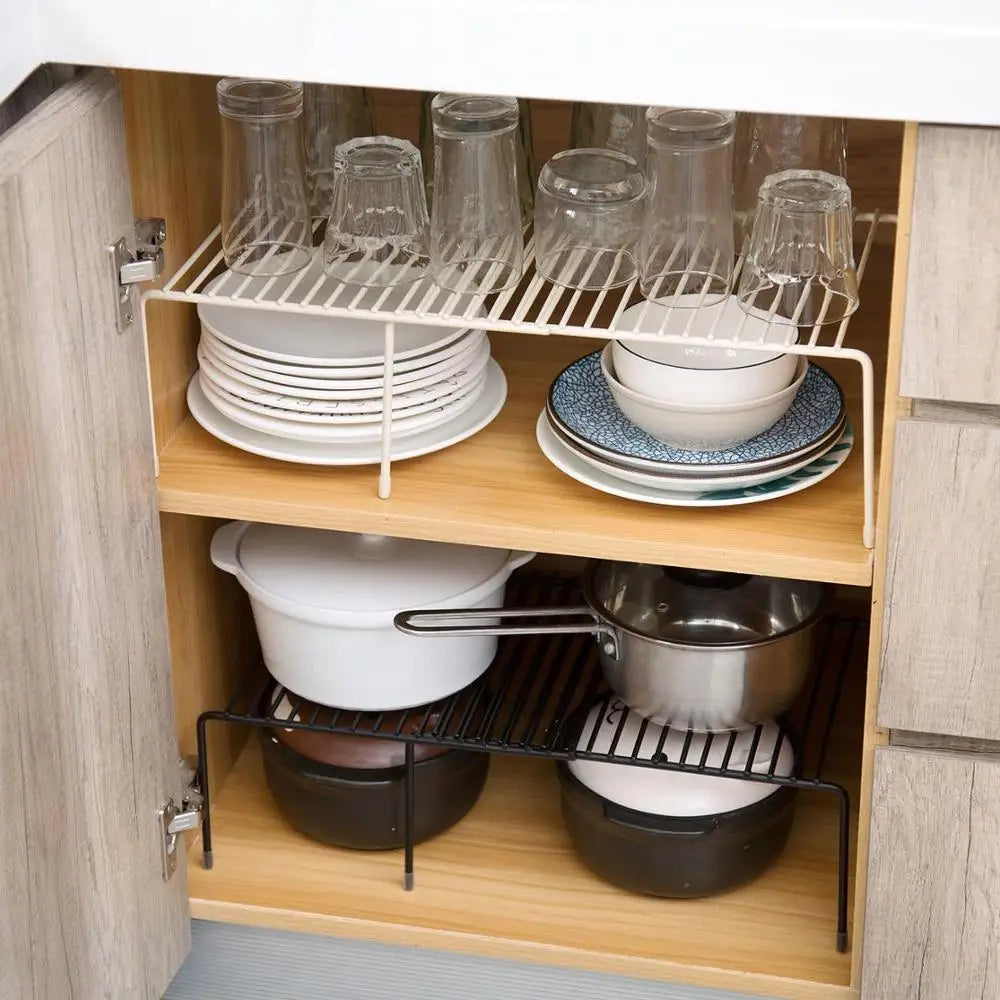 Adjustable Racks for Bathroom and Kitchen