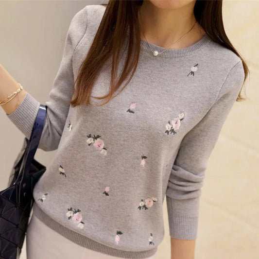 Winter Women Sweater And Pullover Tricot Jersey Jumper