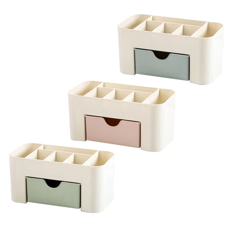 Desktop Makeup Organizer Drawers