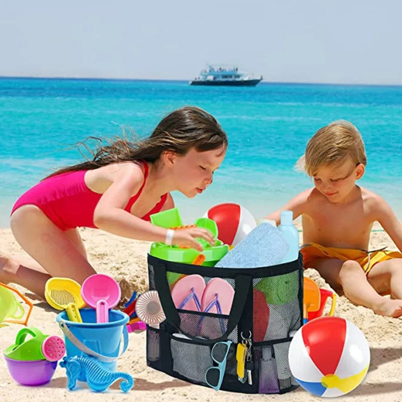 Portable Outdoor Beach Mesh Bag For Children