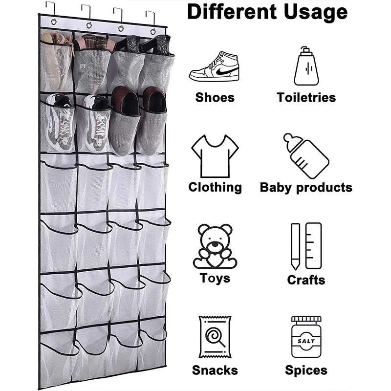 Wall-mounted Sundries Shoe Organiser