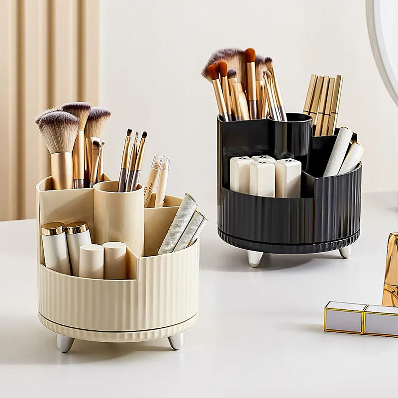 360° Rotating Makeup Brush Holder