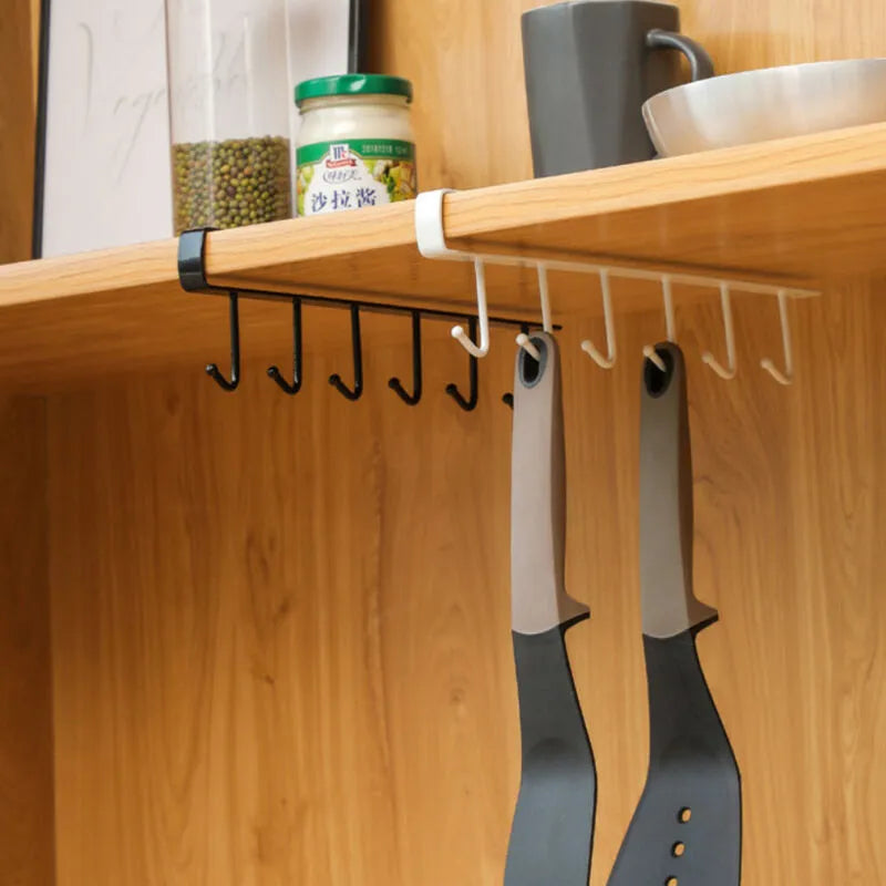 Kitchen and Bathroom Organiser Hanging Rack