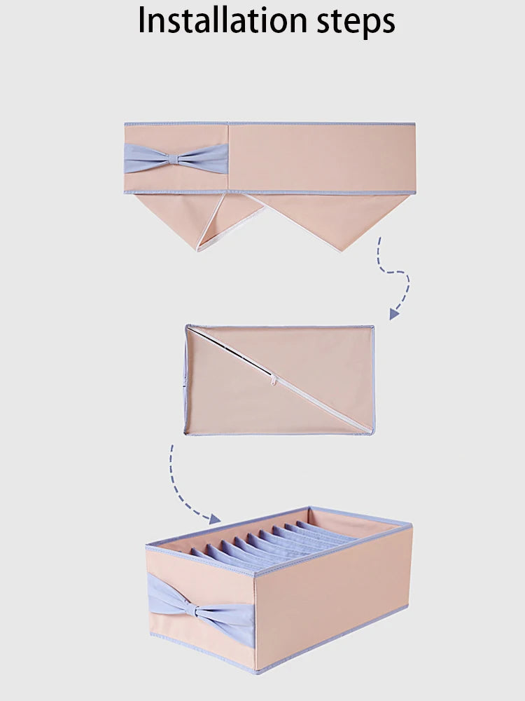 Foldable Organization Wardrobe Compartment Box