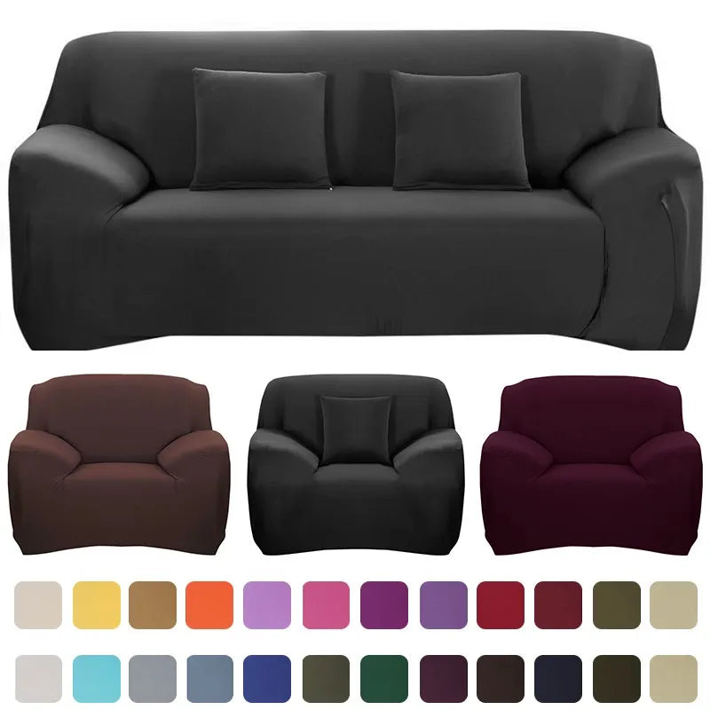 Solid Color Sofa Covers For Living Room