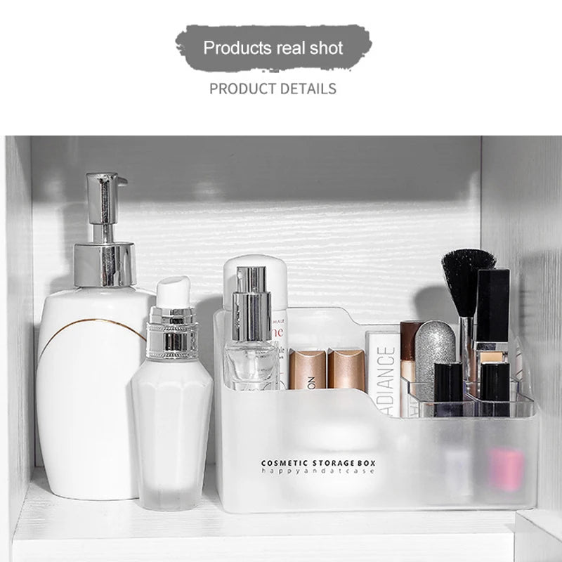 Plastic Box For Skincare Lipstick Brush Holder