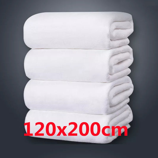 Superfine fiber quick drying, soft bath towel